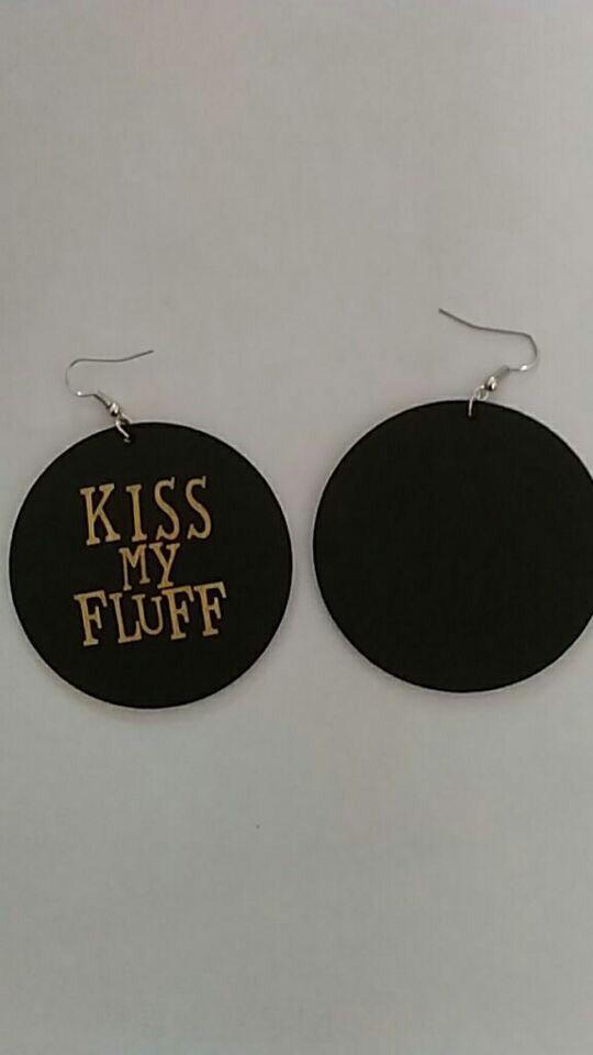 Live Sell Kiss My Fluff Earrings PHYSICAL My Beautiful Fluff