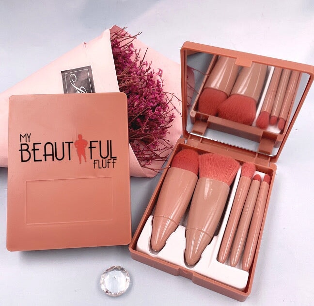 Live Sell My Beautiful Fluff Jetsetter Compact Beauty Brush Kit My Beautiful Fluff