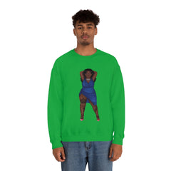 My Beautiful Fluff Show Off Your Fluff Kendra Unisex Heavy Blend Crewneck Sweatshirt Sweatshirt Printify