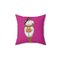 Nicole Spun Polyester Square Pillow Home Decor Printify
