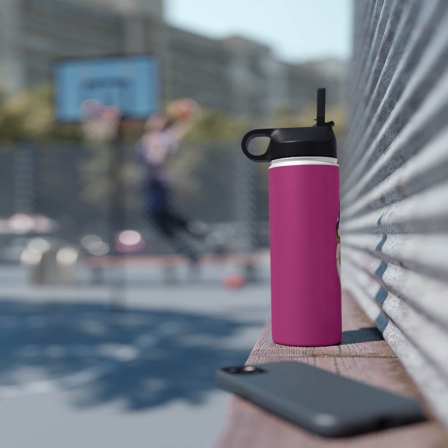 Nicole Stainless Steel Water Bottle Mug Printify