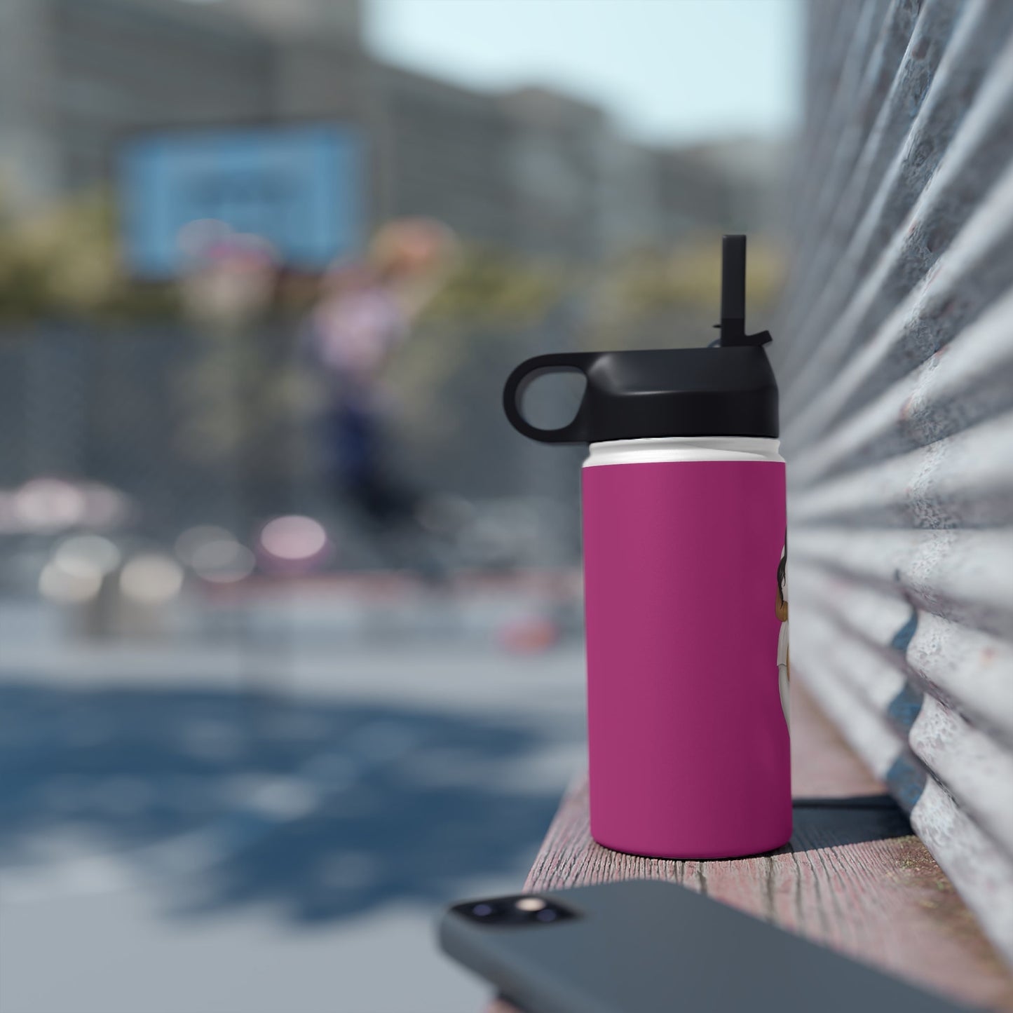 Nicole Stainless Steel Water Bottle Mug Printify