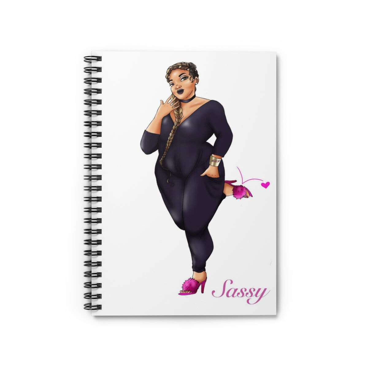 Rasheedah Sassy Notebook Paper products Printify One Size