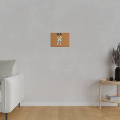 Retro Bopo Skater Matte Canvas, Stretched, 0.75" Canvas Printify