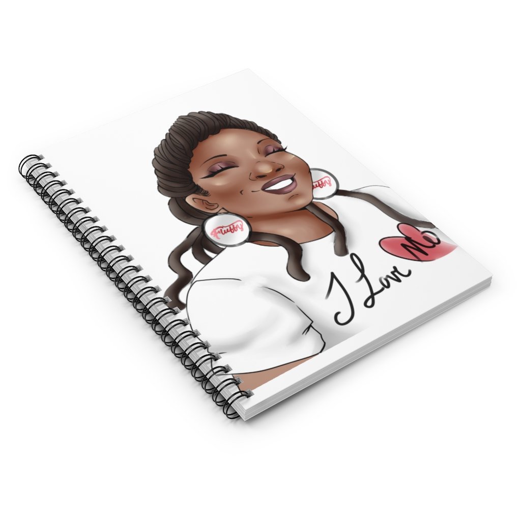 SHUQUANTA Spiral Notebook - Ruled Line Paper products Printify