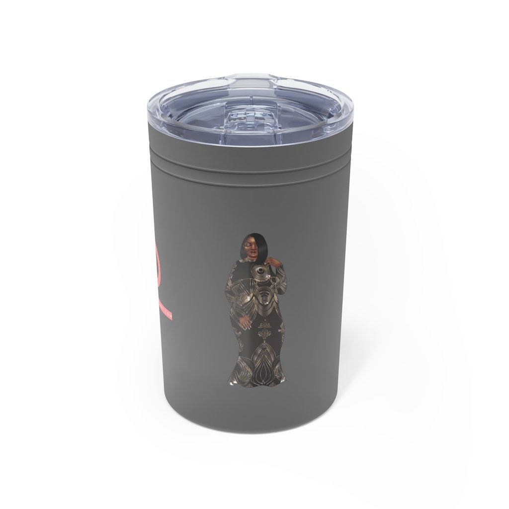 Vacuum Tumbler & Insulator, 11oz. Mug Printify Grey 11oz