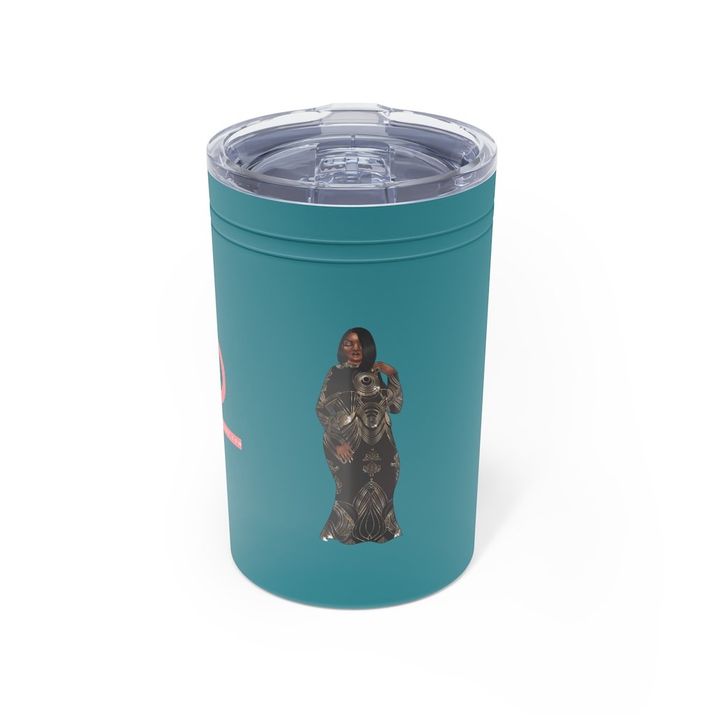 Vacuum Tumbler & Insulator, 11oz. Mug Printify Turquoise 11oz