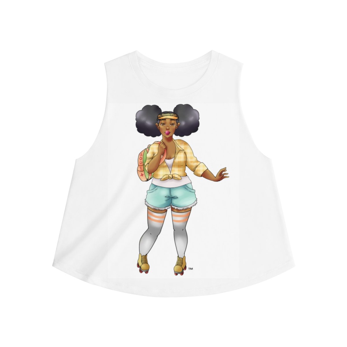 Women's Crop top Tank Top Printify