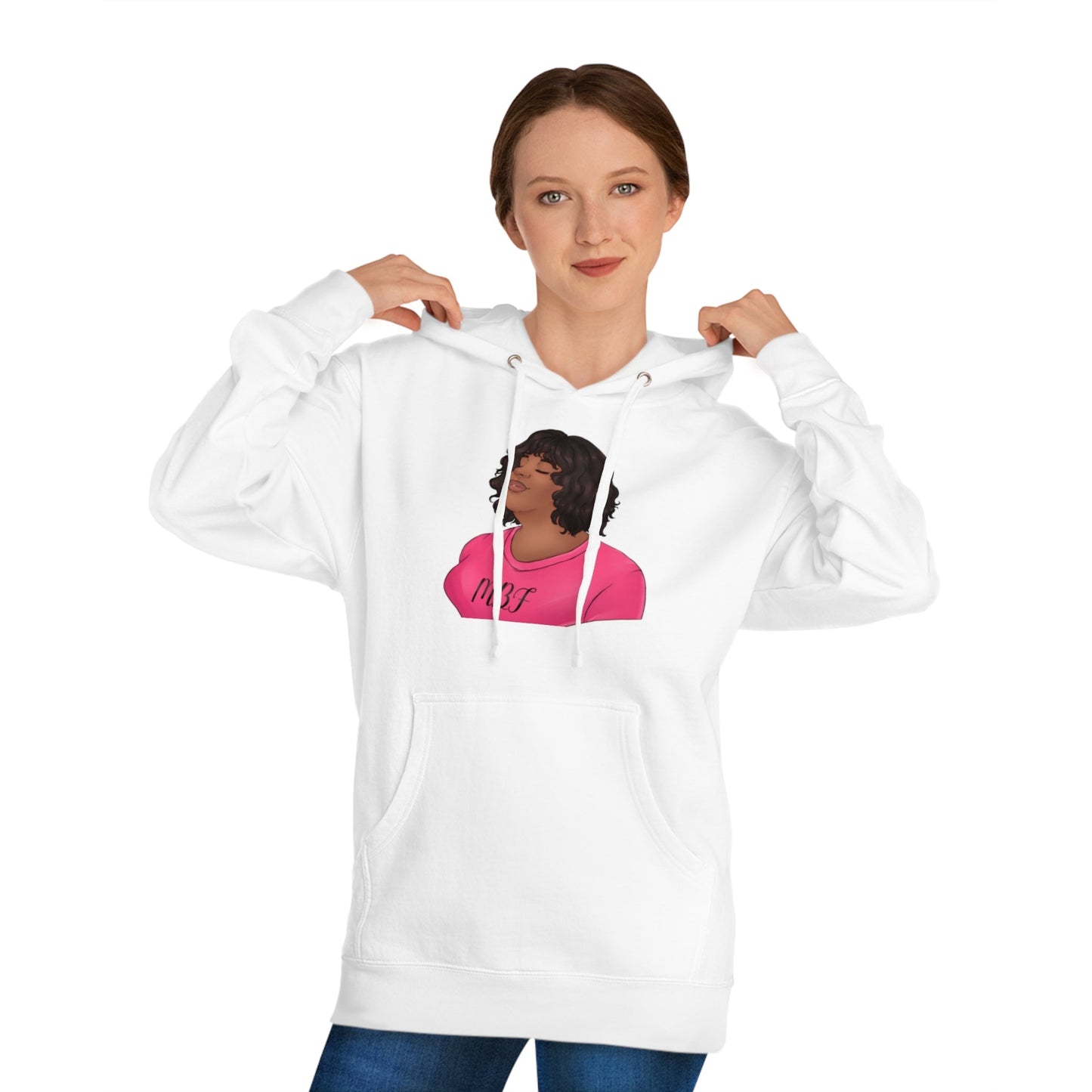 Allyson Unisex Hooded Sweatshirt Hoodie Printify 