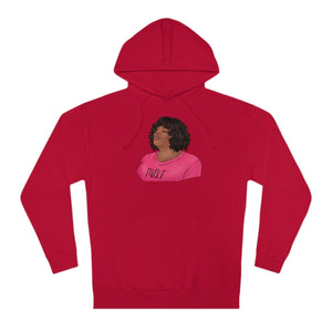 Allyson Unisex Hooded Sweatshirt Hoodie Printify Red XS 