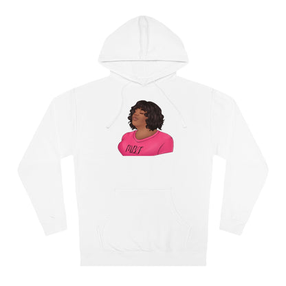 Allyson Unisex Hooded Sweatshirt Hoodie Printify White XS 