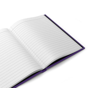 Big Girl Bigger Dreams Hardcover Journal Paper products Printify 