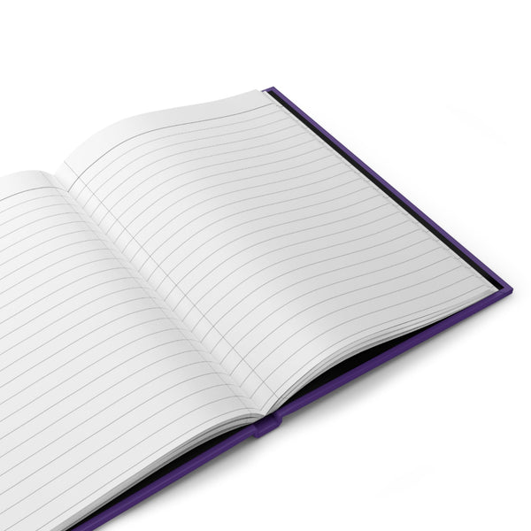 Big Girl Bigger Dreams Hardcover Journal Paper products Printify 