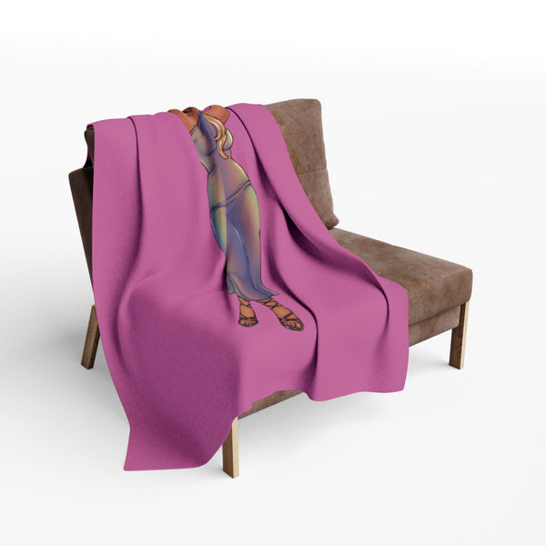 Fleece Blanket Show off Your Fluff Collection Home Decor Printify 
