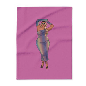 Fleece Blanket Show off Your Fluff Collection Home Decor Printify 30'' × 40'' 