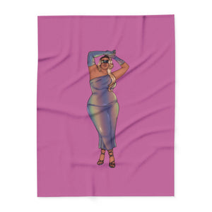 Fleece Blanket Show off Your Fluff Collection Home Decor Printify 60" × 80" 