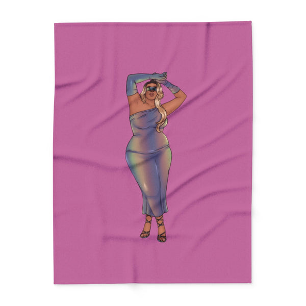 Fleece Blanket Show off Your Fluff Collection Home Decor Printify 60" × 80" 
