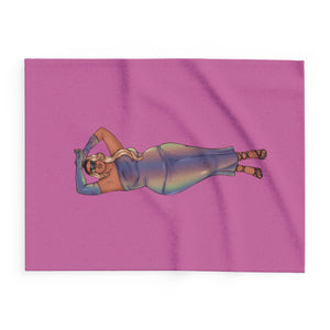 Fleece Blanket Show off Your Fluff Collection Home Decor Printify 