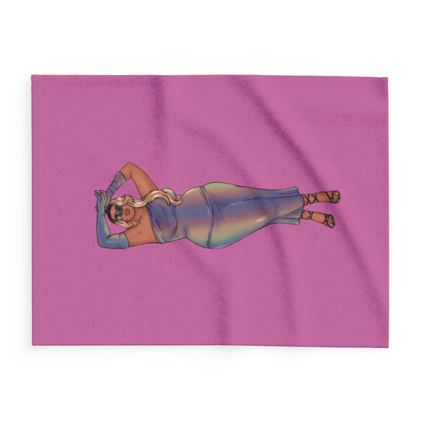 Fleece Blanket Show off Your Fluff Collection Home Decor Printify 