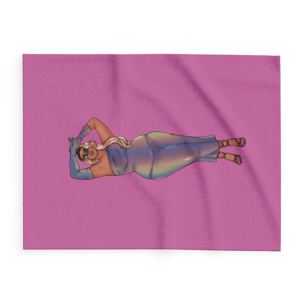 Fleece Blanket Show off Your Fluff Collection Home Decor Printify 