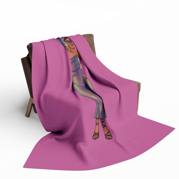 Fleece Blanket Show off Your Fluff Collection Home Decor Printify 