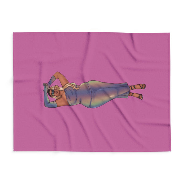 Fleece Blanket Show off Your Fluff Collection Home Decor Printify 