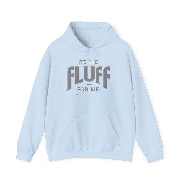Fluff Unisex Hoodie Hoodie Printify S Light Blue 