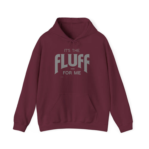 Fluff Unisex Hoodie Hoodie Printify S Maroon 