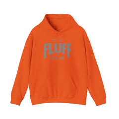 Fluff Unisex Hoodie Hoodie Printify S Orange 