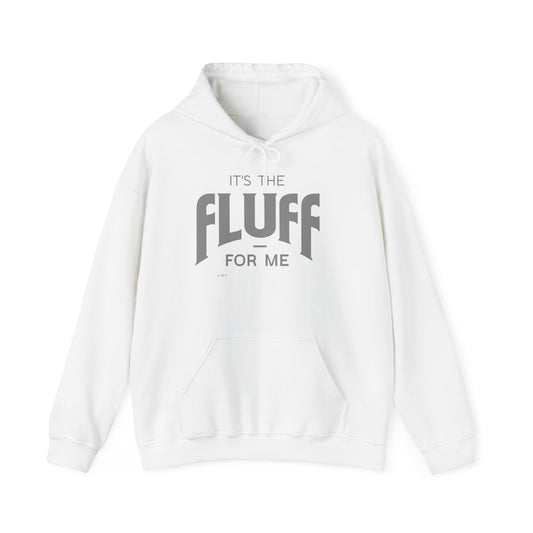 Fluff Unisex Hoodie Hoodie Printify S White 