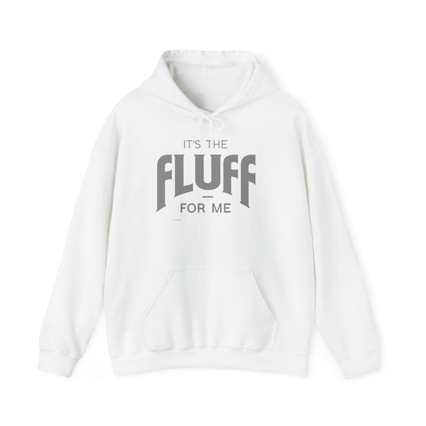 Fluff Unisex Hoodie Hoodie Printify S White 