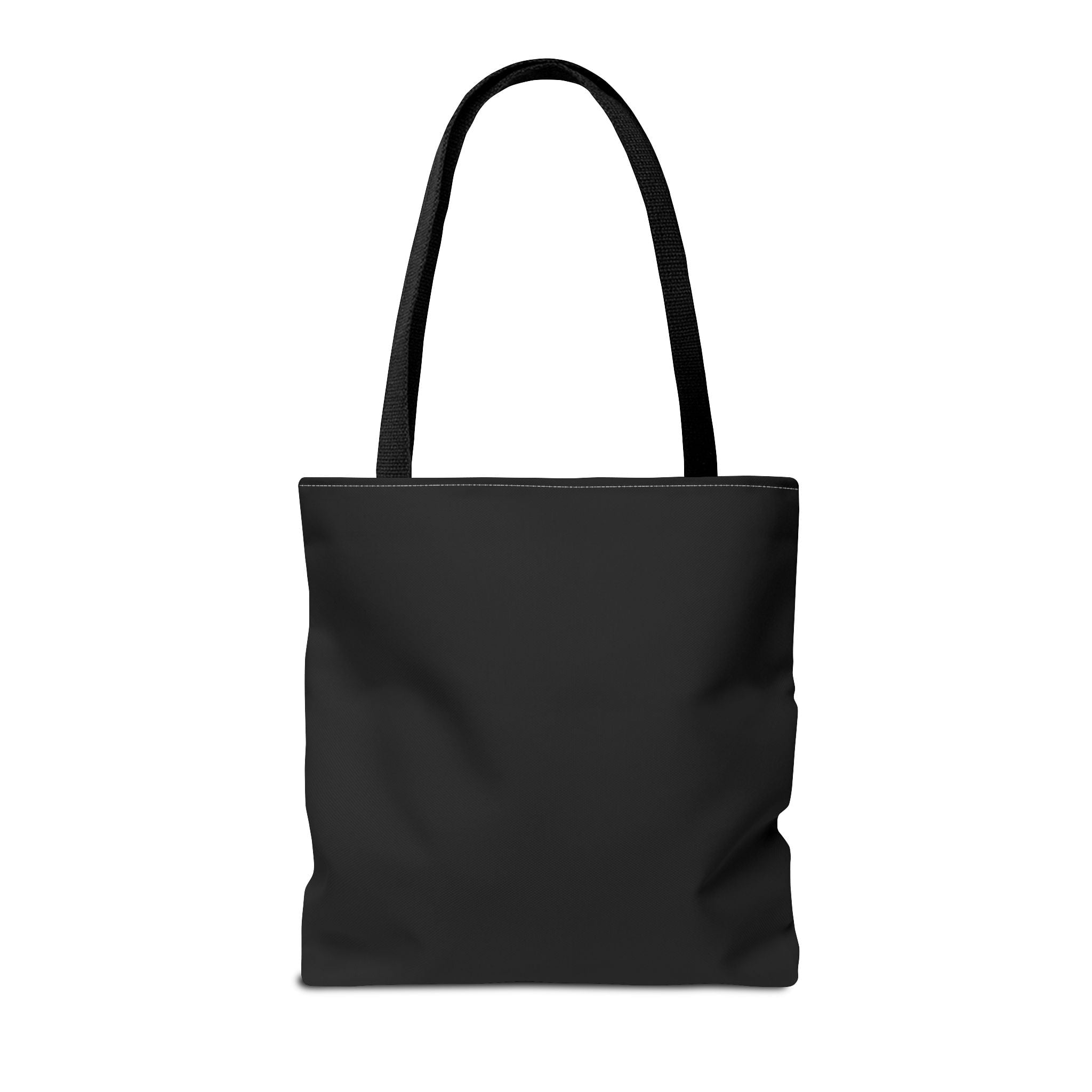 Fluffy Girl Iowa Tote Bag — Pink Script State Outline AOP Tote Bags Printify 