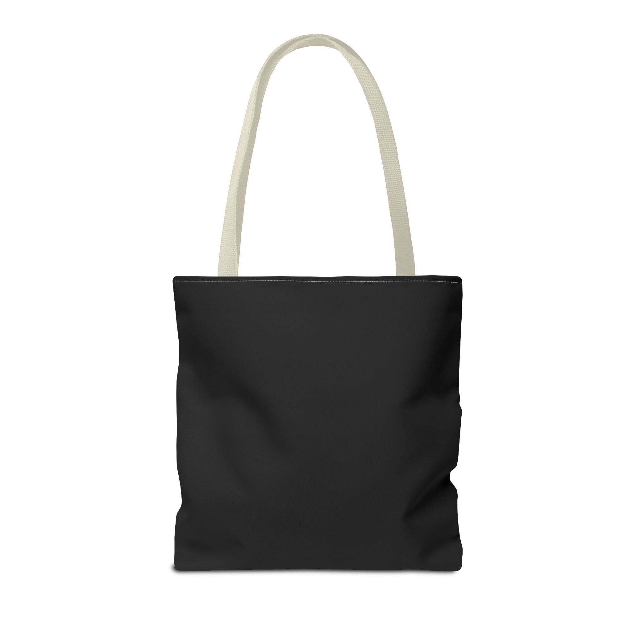 Fluffy Girl Iowa Tote Bag — Pink Script State Outline AOP Tote Bags Printify 