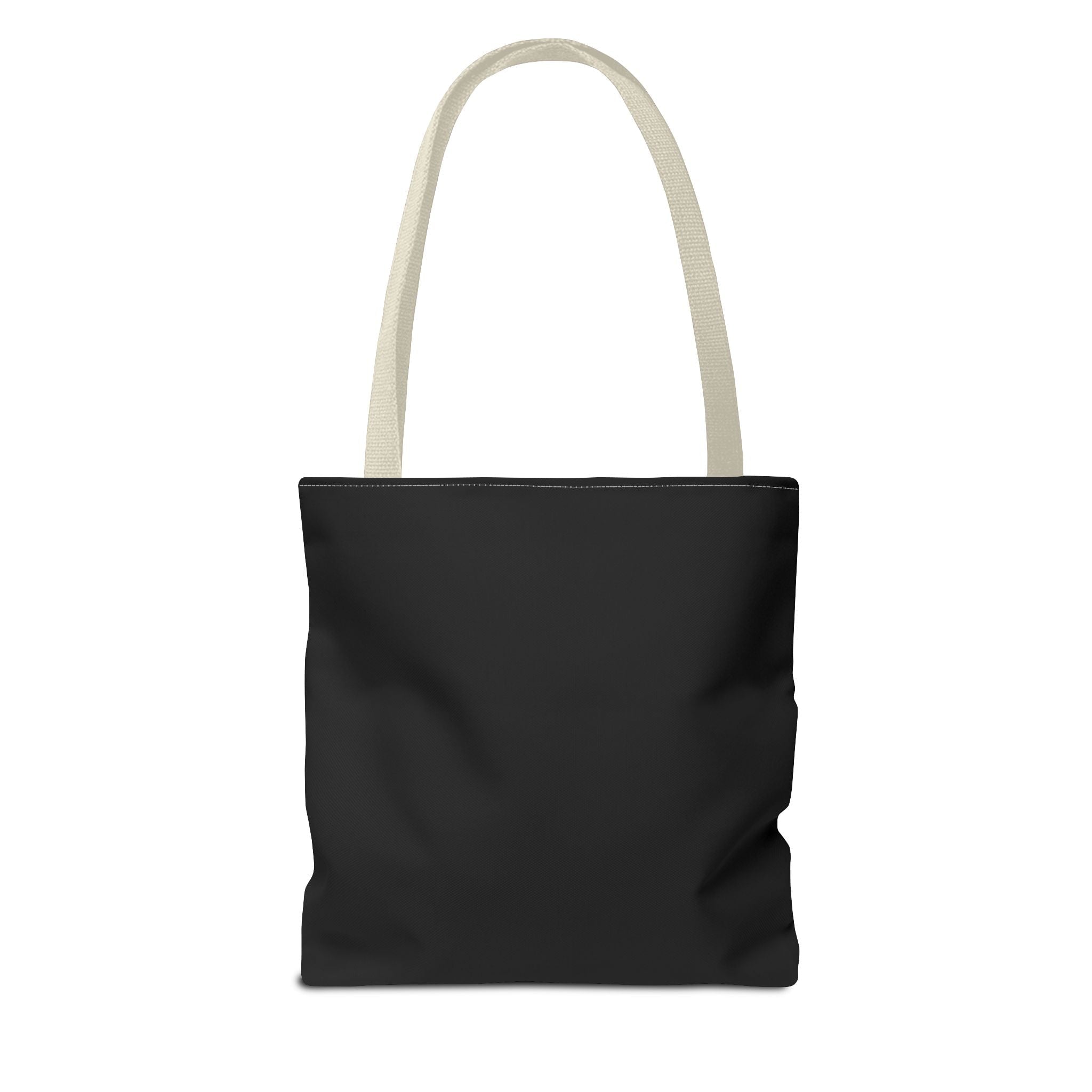 Fluffy Girl Iowa Tote Bag — Pink Script State Outline AOP Tote Bags Printify 