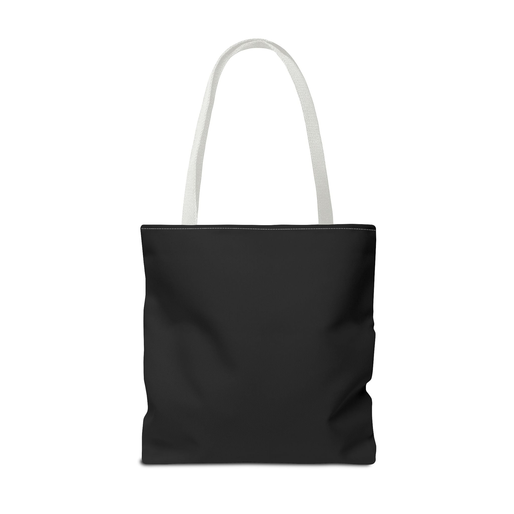 Fluffy Girl Iowa Tote Bag — Pink Script State Outline AOP Tote Bags Printify 