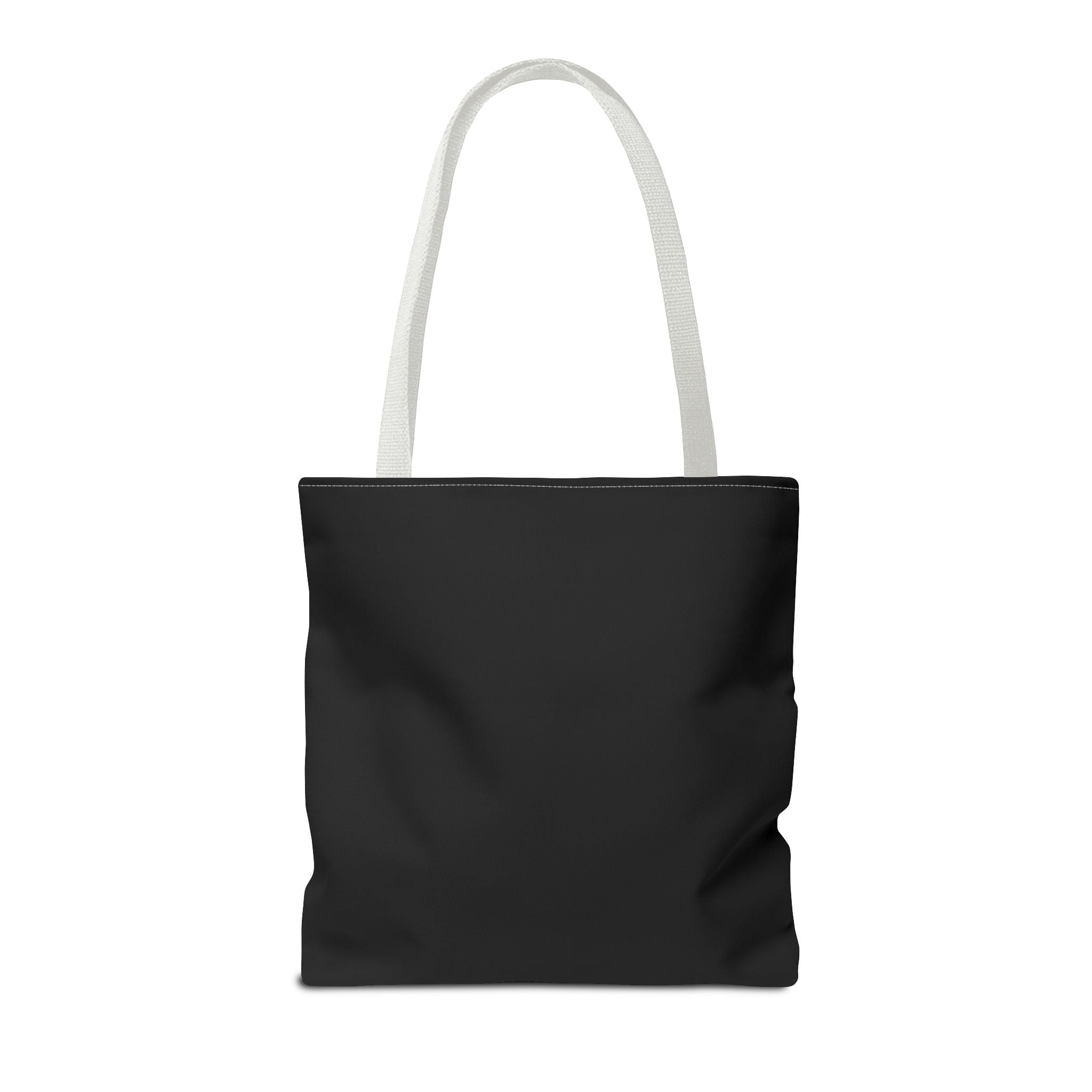 Fluffy Girl Iowa Tote Bag — Pink Script State Outline AOP Tote Bags Printify 