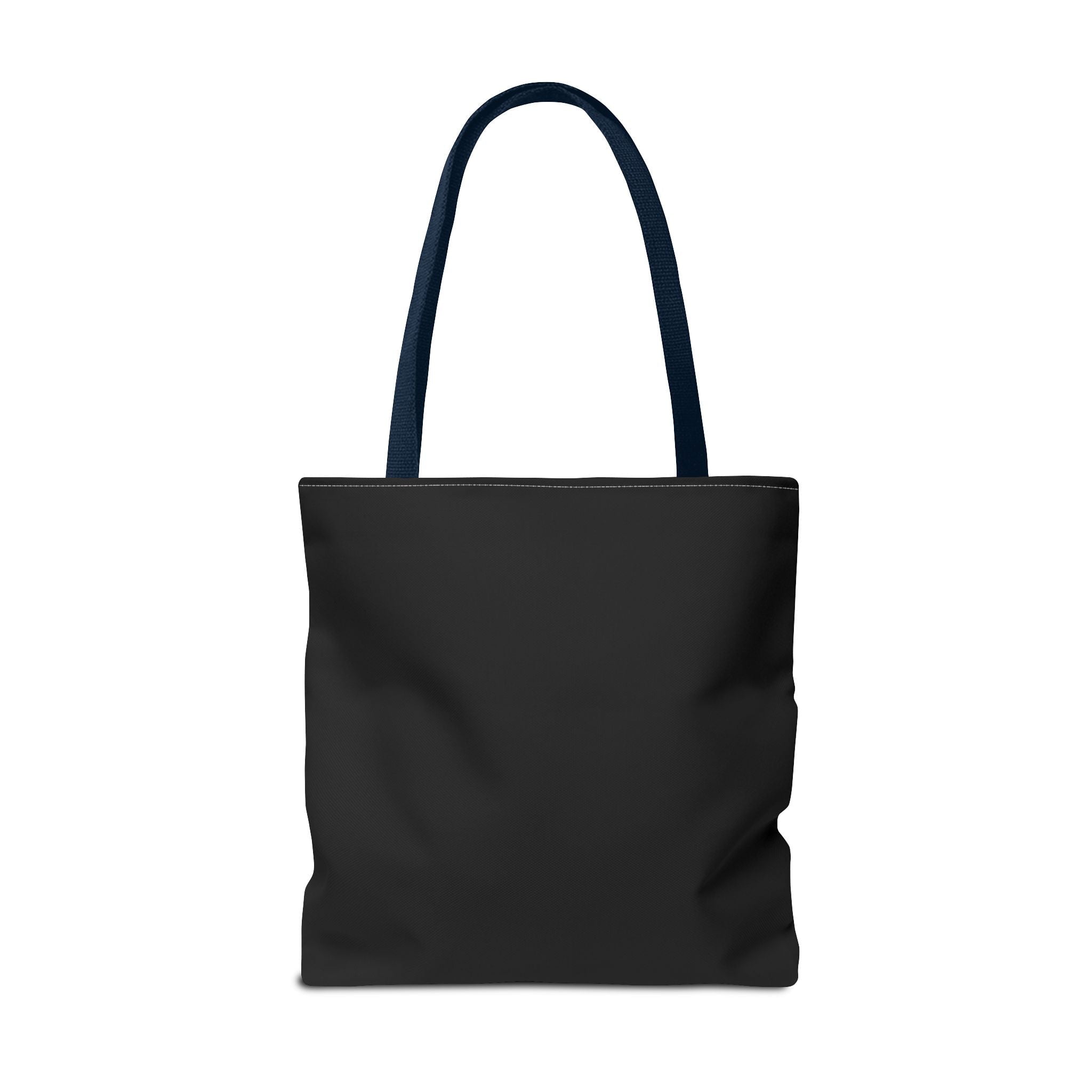 Fluffy Girl Iowa Tote Bag — Pink Script State Outline AOP Tote Bags Printify 