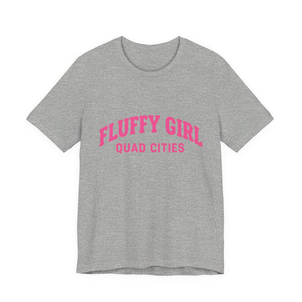 Fluffy Girl Tee | Cute Cotton Shirt, Gift for Her, Women's Fashion, Summer Style, Quad Cities Apparel T-Shirt Printify 