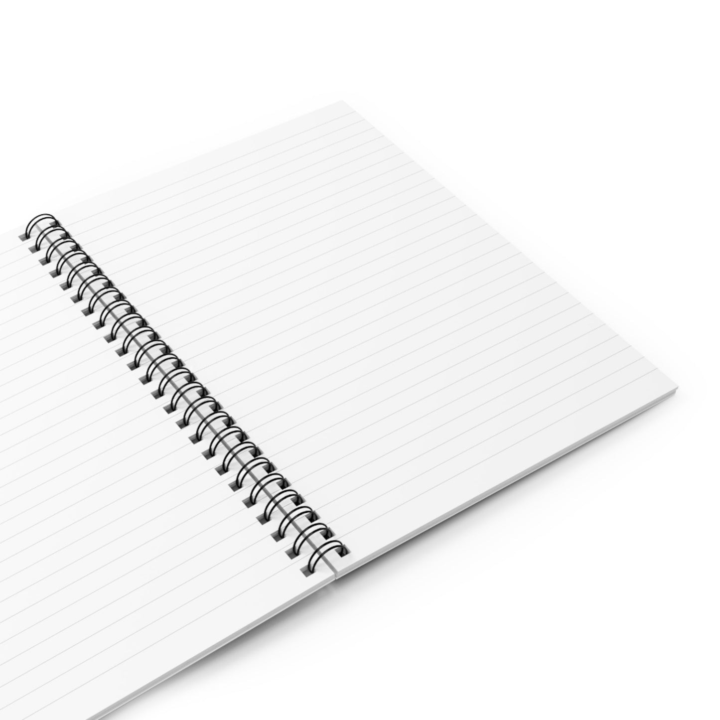 Fluffy Notebook Spiral Notebook - Ruled Line Paper products Printify 