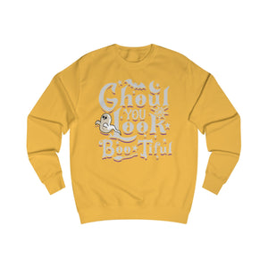 Halloween Ghoul You Look Boo-tiful Unisex Sweatshirt Plus Size 5XL Limited Edition Sweatshirt Printify Gold S 