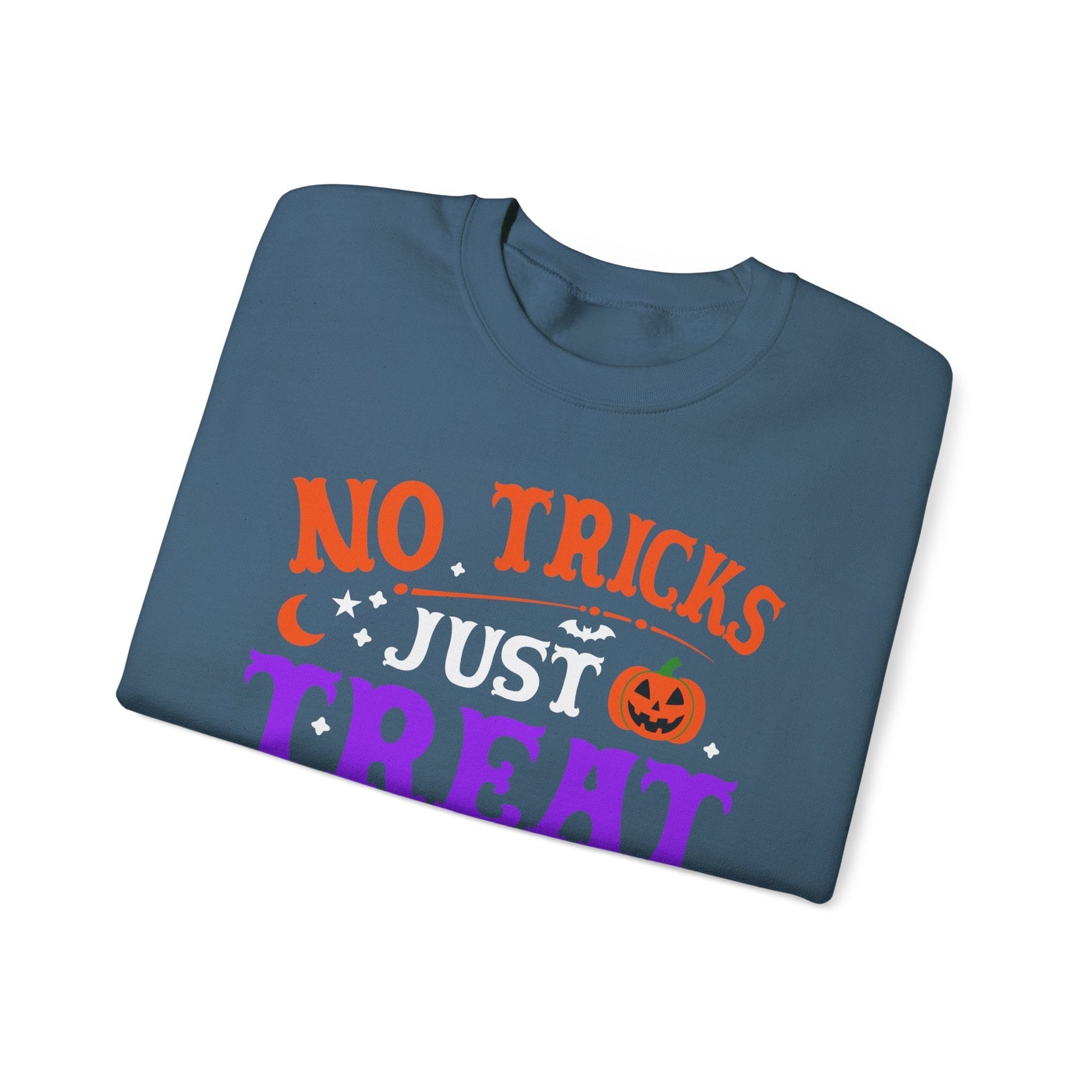 Halloween Limited Edition Crewneck Sweatshirt - Treat Yourself - Plus Size Up to 5XL Sweatshirt Printify 