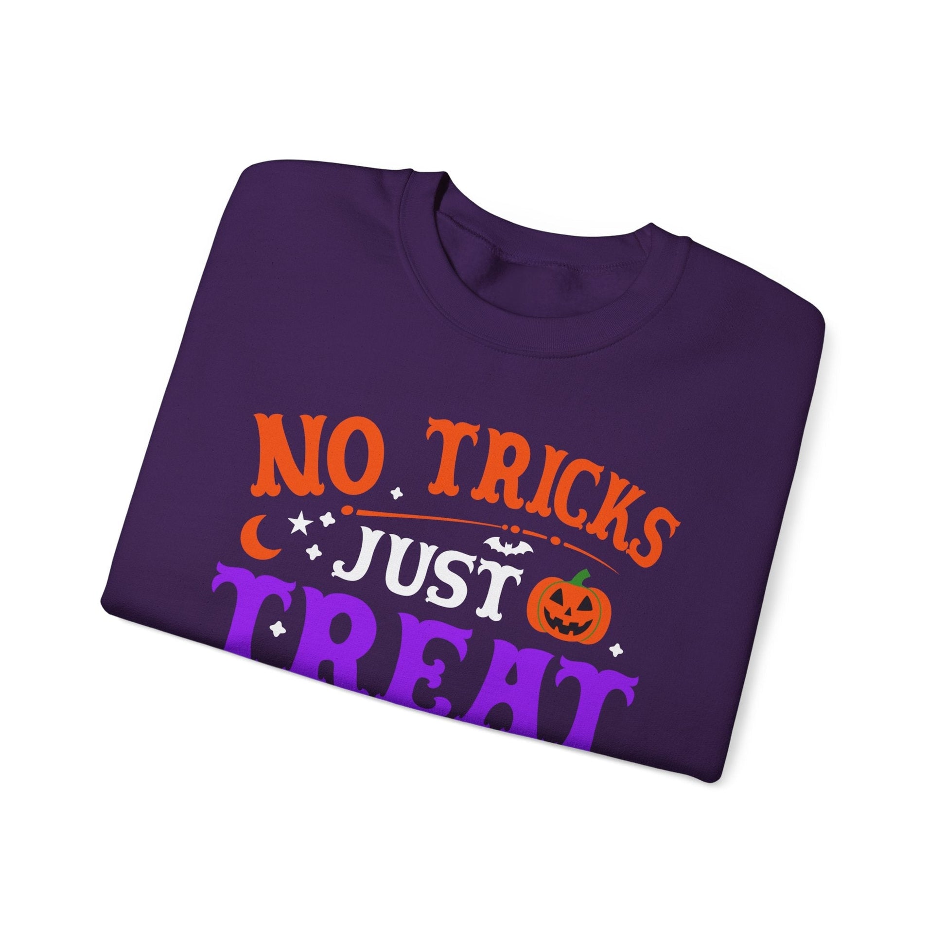 Halloween Limited Edition Crewneck Sweatshirt - Treat Yourself - Plus Size Up to 5XL Sweatshirt Printify 