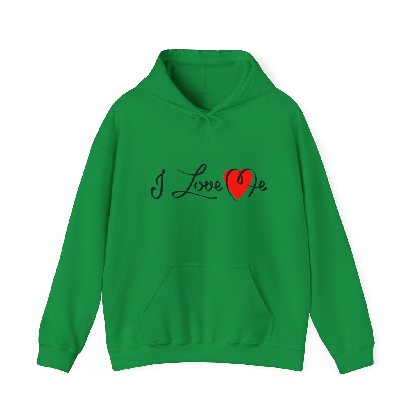 I Love Me Unisex Heavy Blend™ Hooded Sweatshirt Hoodie Printify Irish Green S 