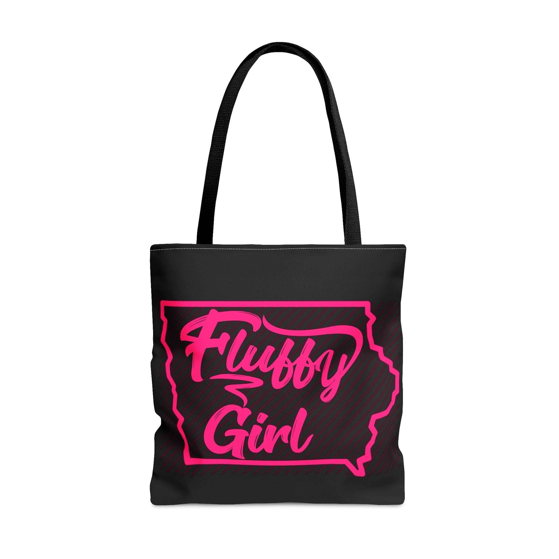 Iowa Fluffy Girl Tote Bag Bags Printify Small 