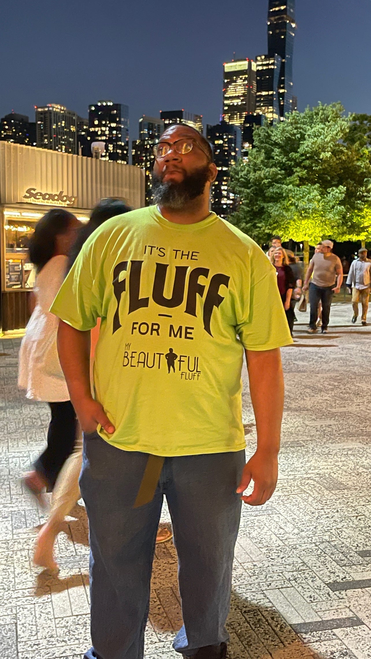 It's the Fluff for Me" | Sizes Small to 6XL Short-Sleeve T-Shirt T-Shirt Printify 