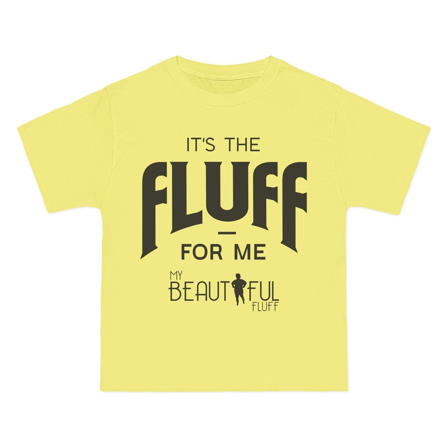 It's the Fluff for Me" | Sizes Small to 6XL Short-Sleeve T-Shirt T-Shirt Printify Lemon Meringue S 