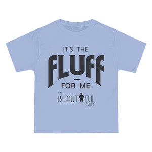 It's the Fluff for Me" | Sizes Small to 6XL Short-Sleeve T-Shirt T-Shirt Printify Light Blue S 