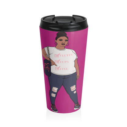 Jana from Show Off Your Fluff Collection Travel Mug Mug Printify 15oz 