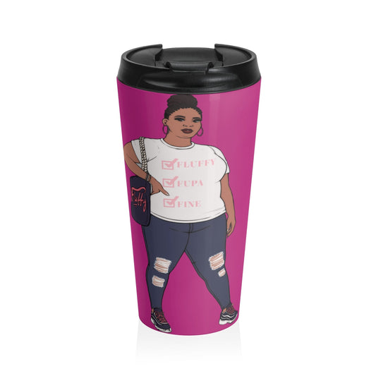 Jana from Show Off Your Fluff Collection Travel Mug Mug Printify 15oz 