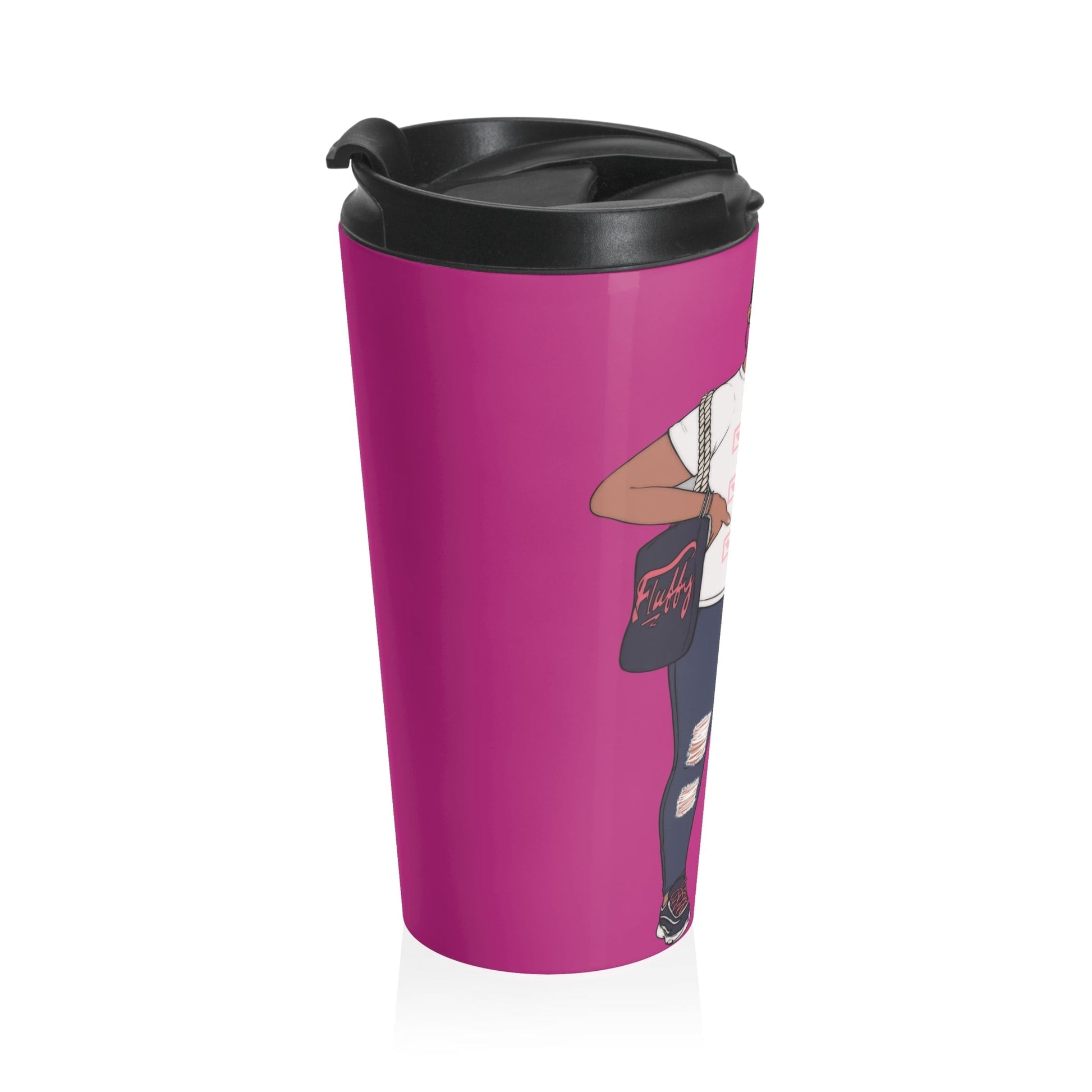 Jana from Show Off Your Fluff Collection Travel Mug Mug Printify 